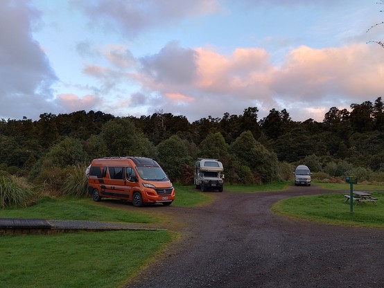 The first of hopefully many DOC campsite stays. We bought 2 x year campsite passes for $273 through NZMCA.