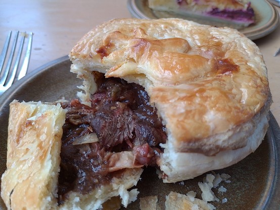 Spiced Wild Nanny Goat pie from the West Coast Pie Company in Westport.